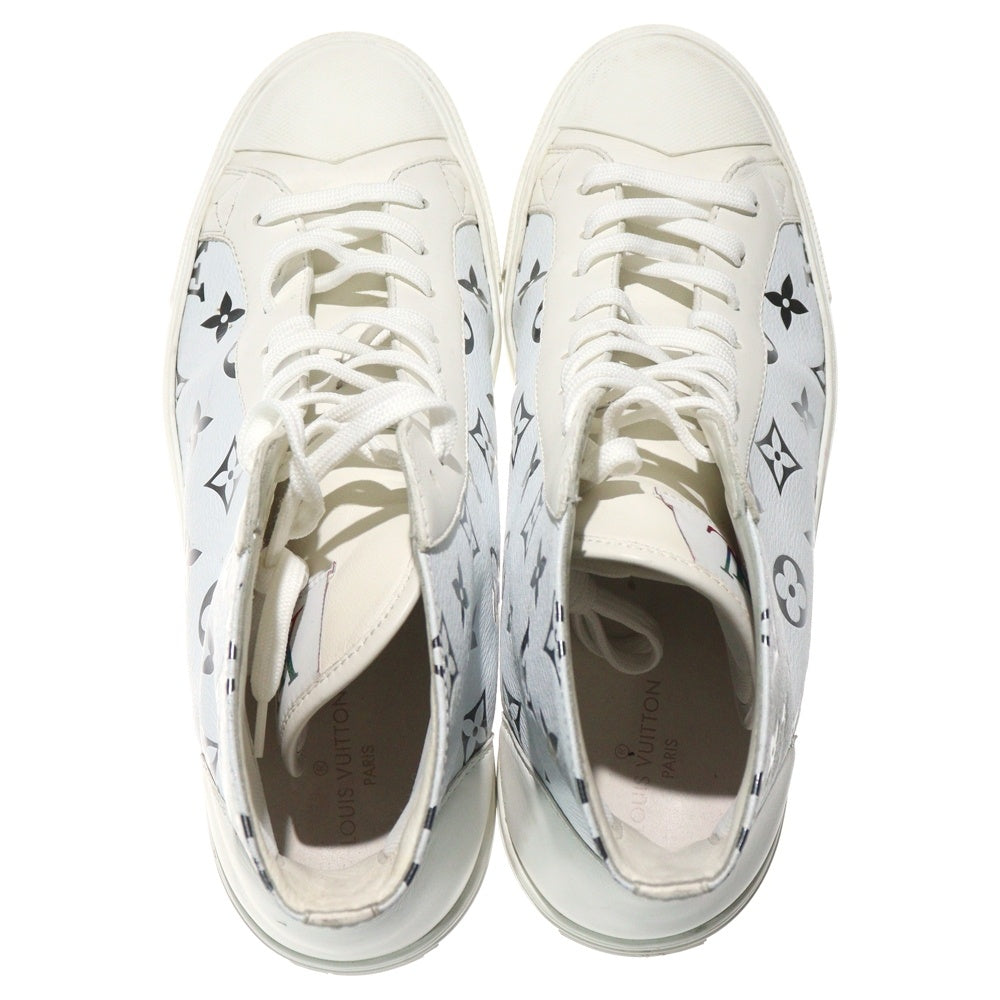 LOUIS VUITTON(ルイヴィトン) 21SS タトゥーライン モノグラム レザーハイカットスニーカー LD0231
