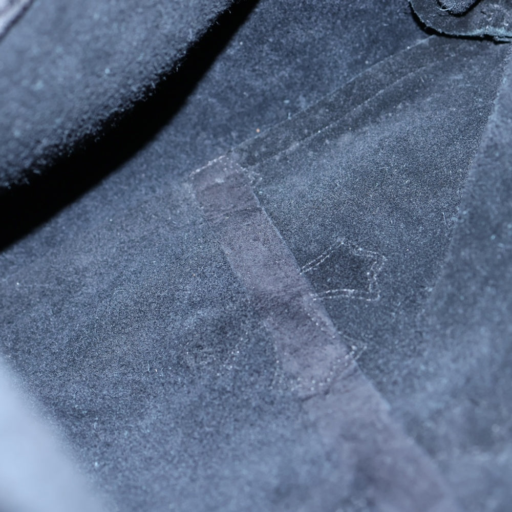 CHROME HEARTS(クロムハーツ) LELO SM/レロ セメタリー クロスパッチ付き レザーショルダーバッグ ブラック