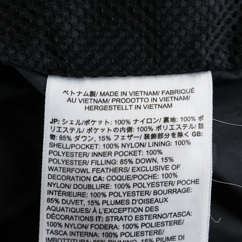 SUPREME(シュプリーム) 21AW ×THE NORTH FACE Coldworks 700-Fill Down Parka ジップアップ フーディダウンジャケット NF0A7QGX ブラック