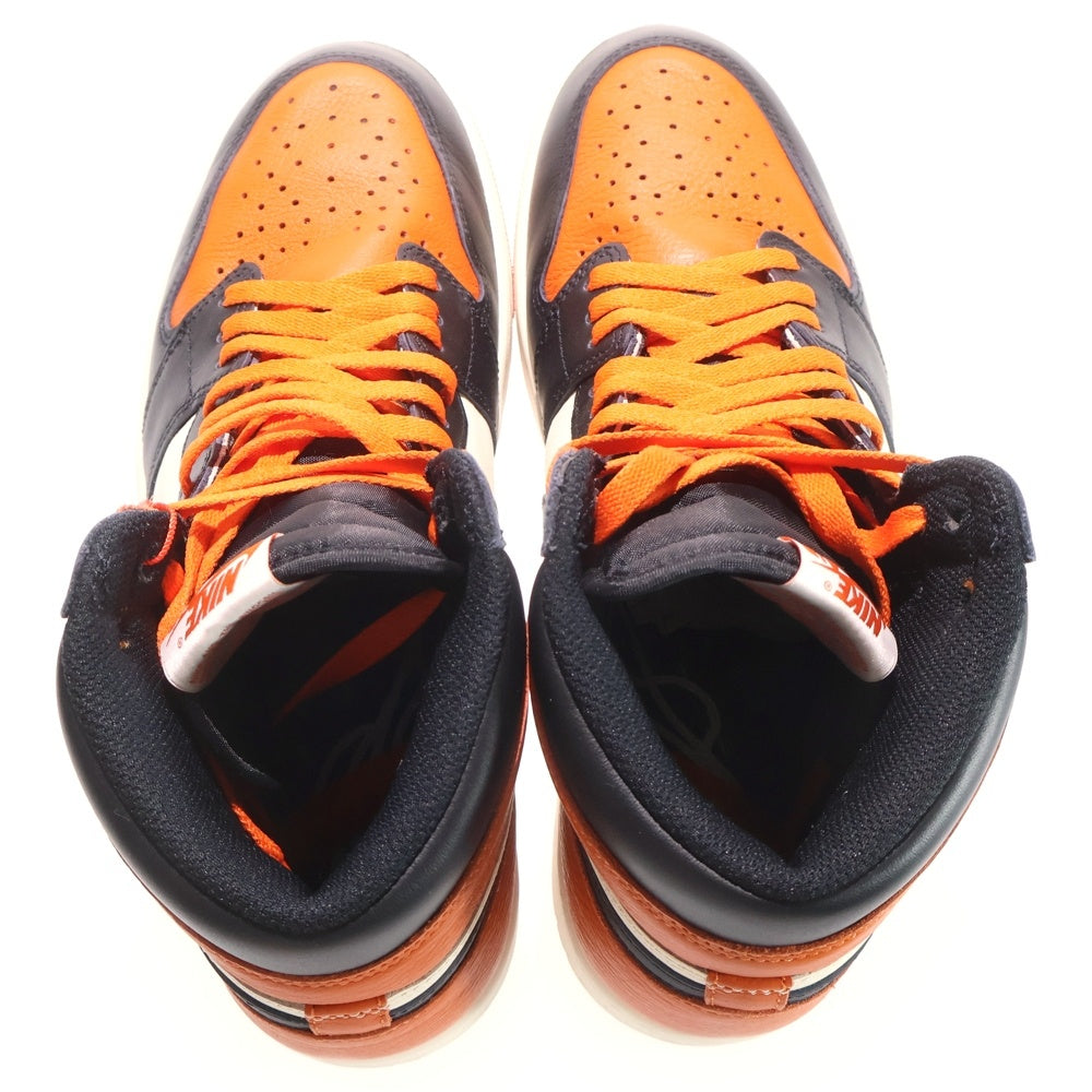 NIKE(ナイキ) AIR JORDAN 1 RETRO HIGH OG Shattered Backboard エアジョーダン 1 レトロ ハイ オリジナル シャッタード バックボード ハイカットスニーカー DZ5485-008