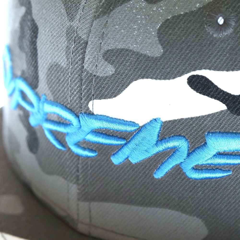 SUPREME(シュプリーム) ×NEW ERA 59FIFTY 24SS Futura Snow Camo Cap スノーカモ 6パネル ベースボールキャップ グレー
