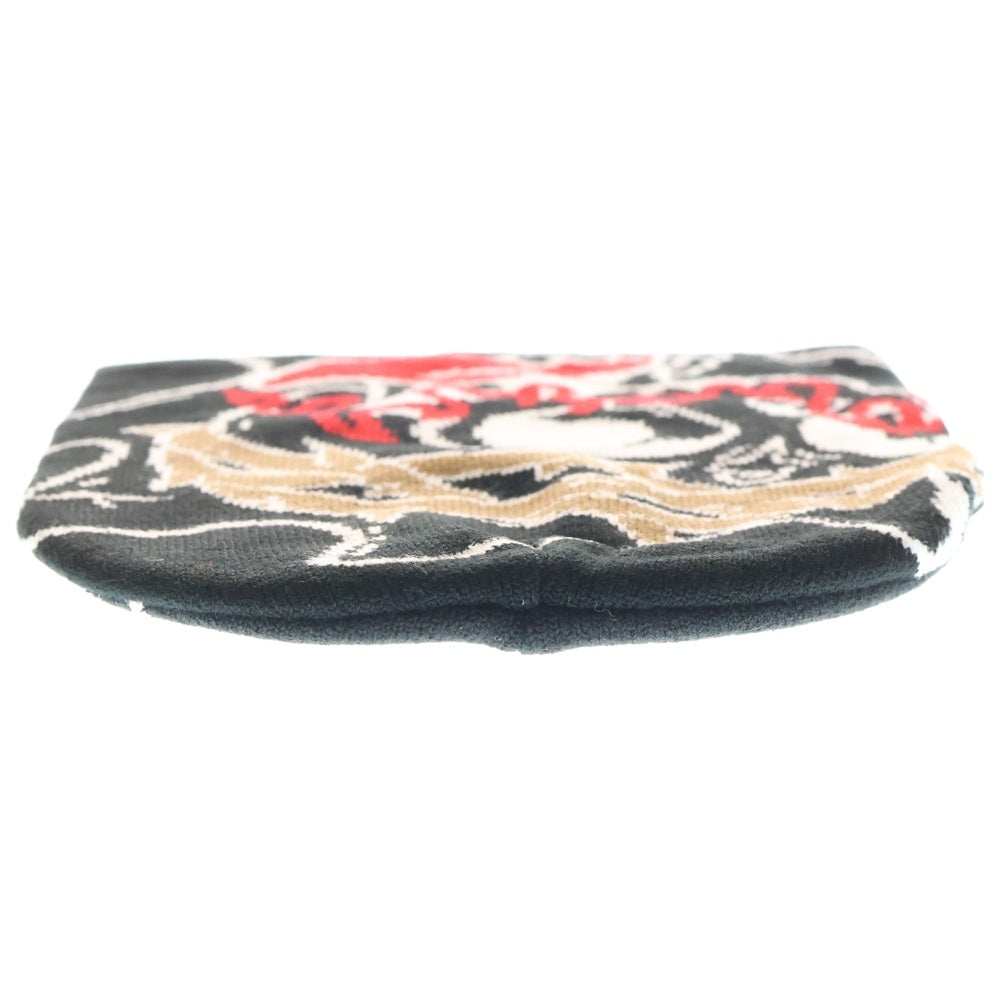 NO BRAND(ノーブランド) glo gang グローギャング Skull of Venom Beanie スカル オブ ヴェノム ビーニー ブラック