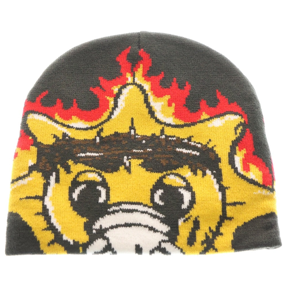 NO BRAND(ノーブランド) glo gang グローギャング Sun Flame サンフレイム ビーニー ブラック