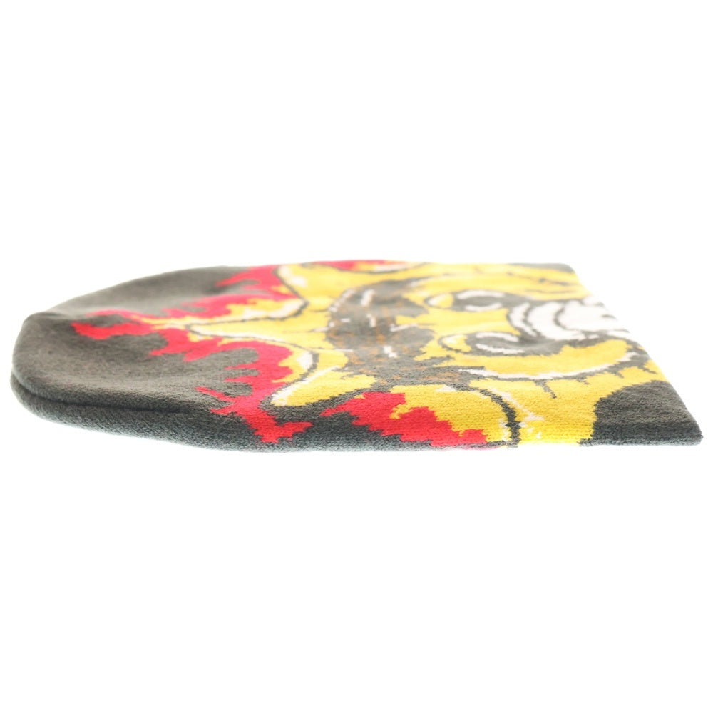 NO BRAND(ノーブランド) glo gang グローギャング Sun Flame サンフレイム ビーニー ブラック