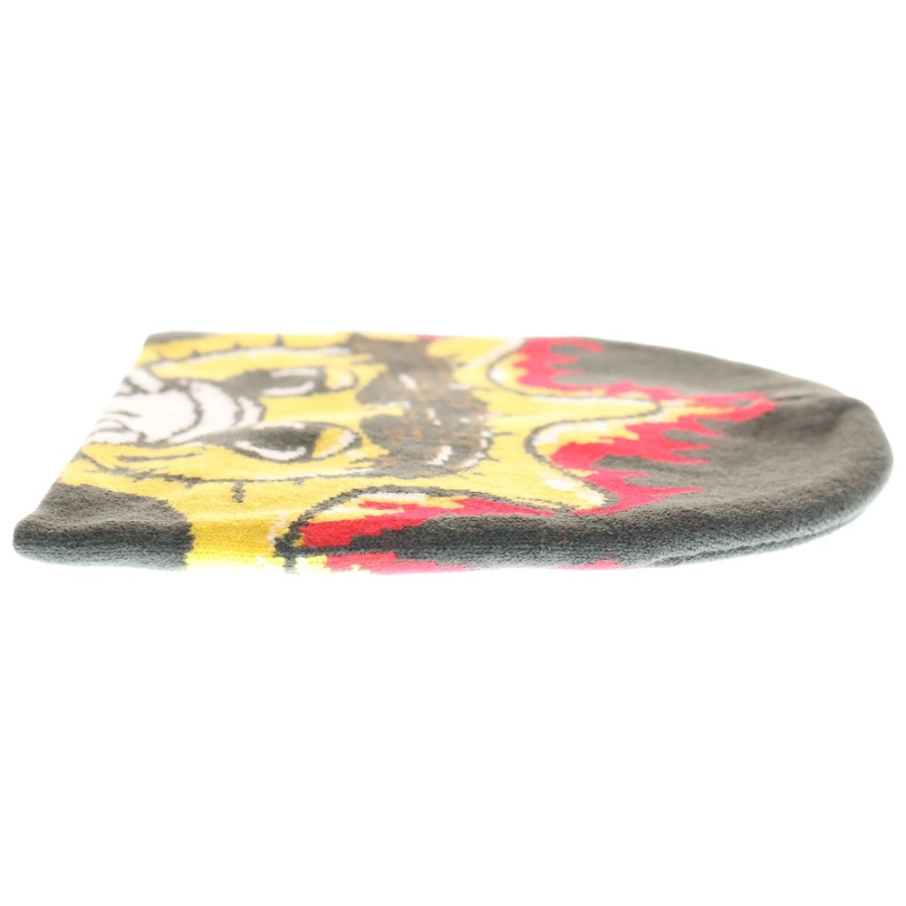 NO BRAND(ノーブランド) glo gang グローギャング Sun Flame サンフレイム ビーニー ブラック