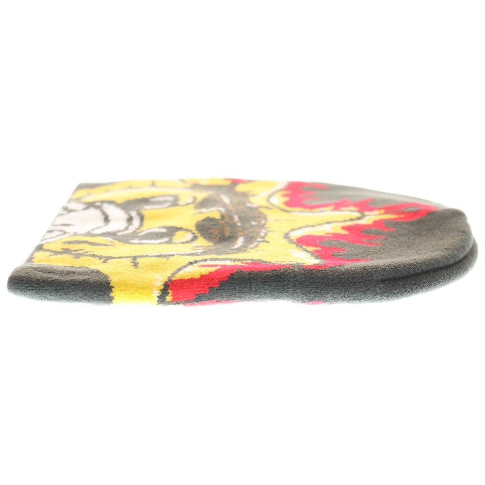 NO BRAND(ノーブランド) glo gang グローギャング Sun Flame サンフレイム ビーニー ブラック