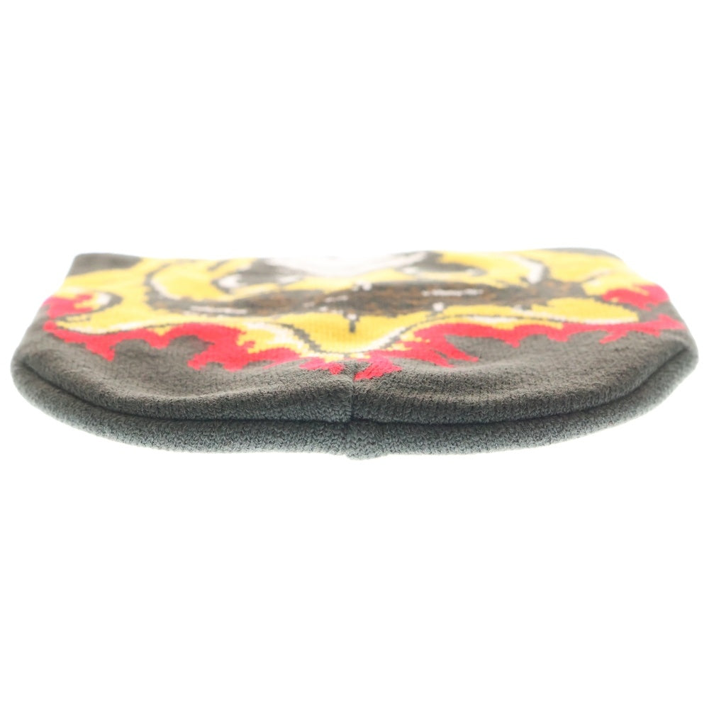 NO BRAND(ノーブランド) glo gang グローギャング Sun Flame サンフレイム ビーニー ブラック