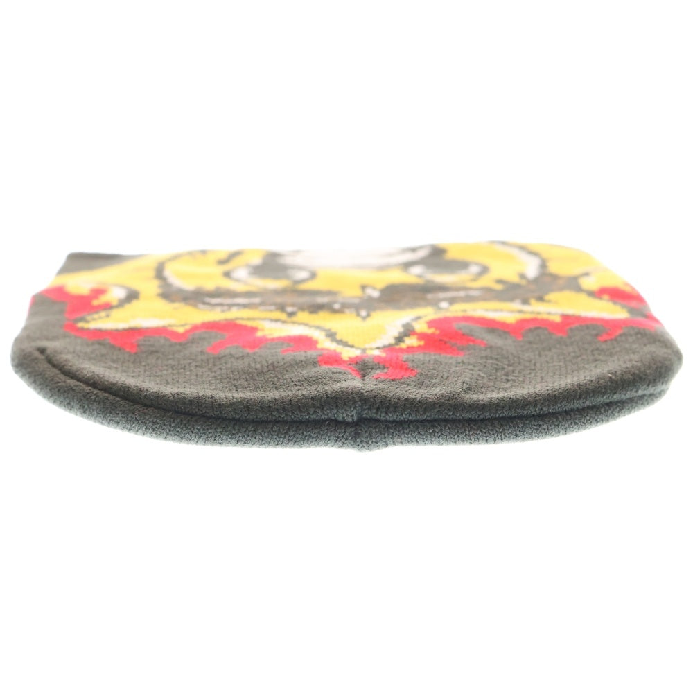 NO BRAND(ノーブランド) glo gang グローギャング Sun Flame サンフレイム ビーニー ブラック