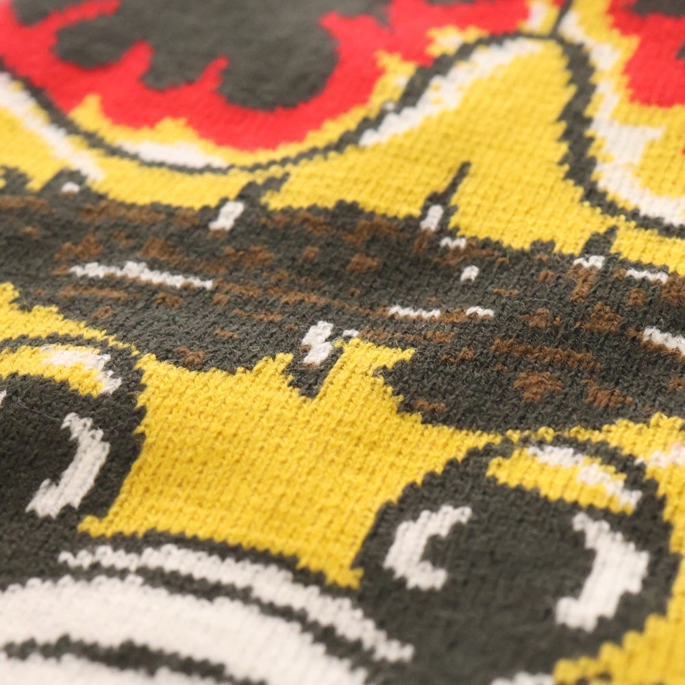 NO BRAND(ノーブランド) glo gang グローギャング Sun Flame サンフレイム ビーニー ブラック