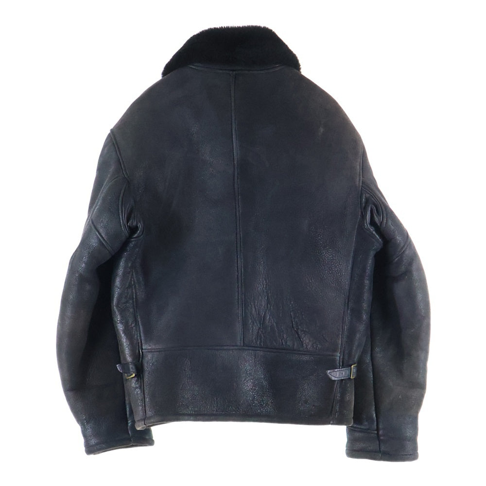 SCHOTT(ショット) USA製 TYPE B-3 ムートン フライトボマージャケット 2535 ブラック