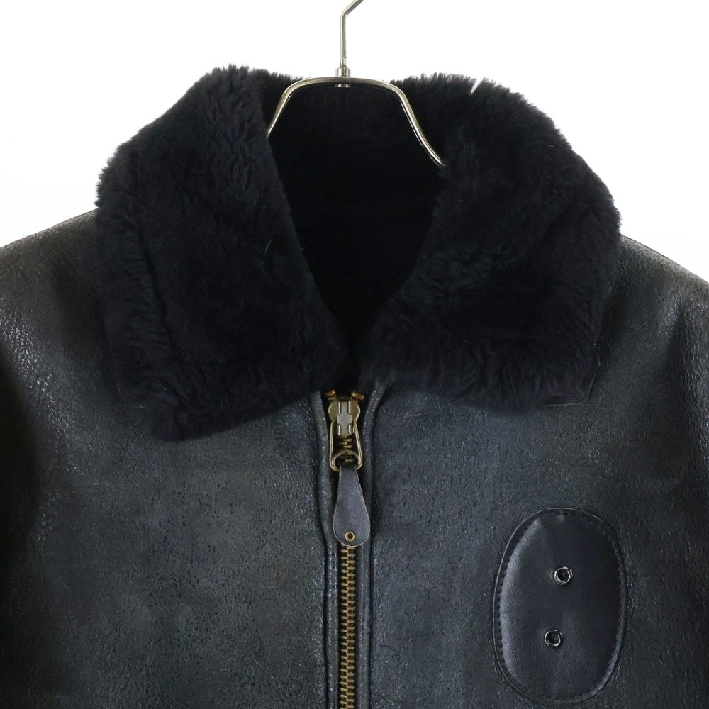 SCHOTT(ショット) USA製 TYPE B-3 ムートン フライトボマージャケット 2535 ブラック