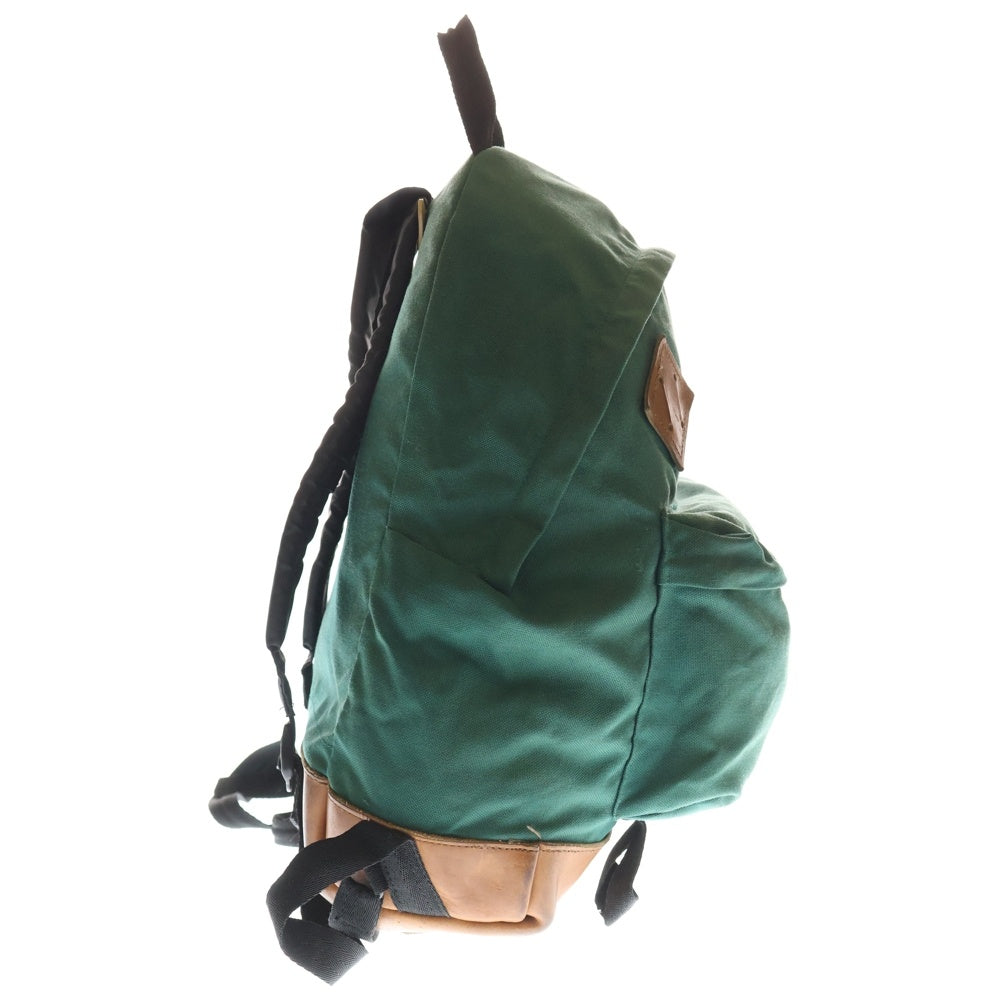 EASTPAK(イーストパック) 80s ナイロン レザー リュック グリーン