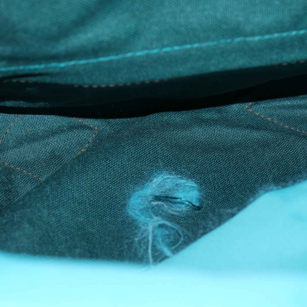 EASTPAK(イーストパック) 80s ナイロン レザー リュック グリーン