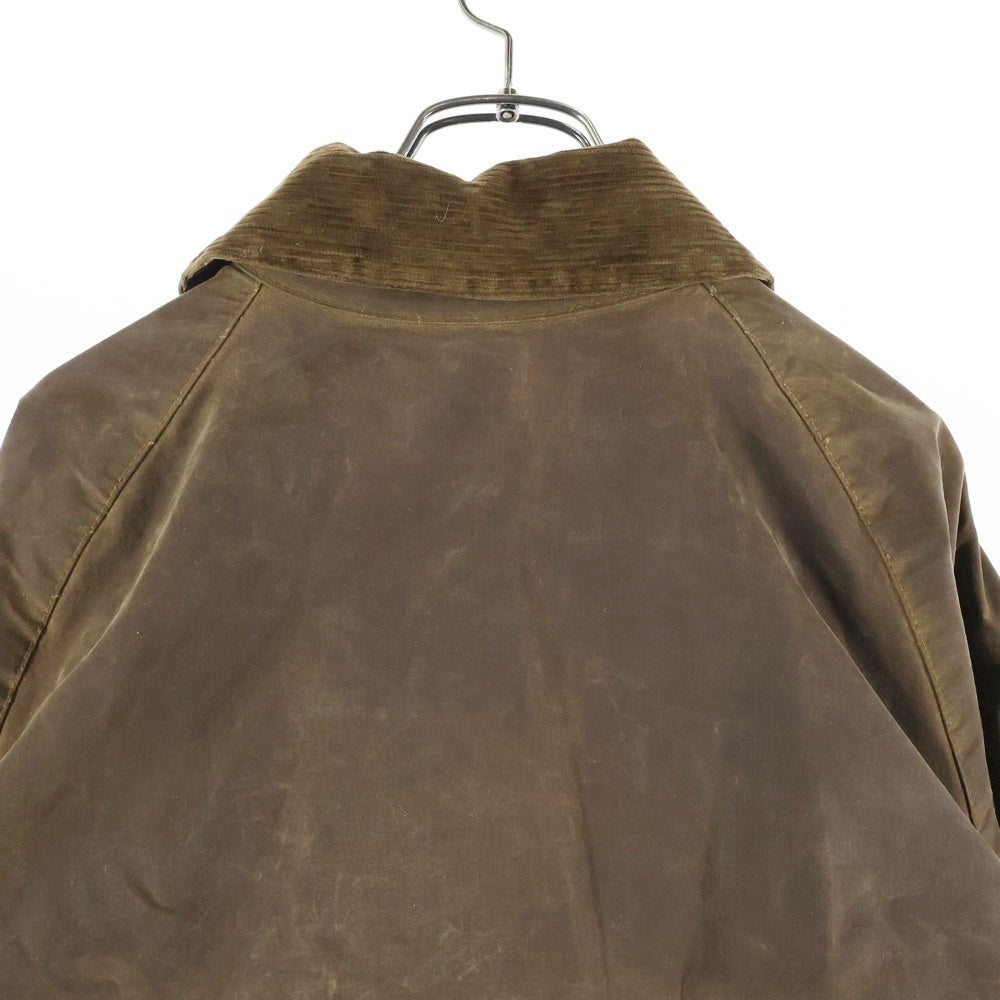 Barbour(バブアー) 90s 3ワラント MOORLAND チェックライニング オイルドジャケット ブラウン