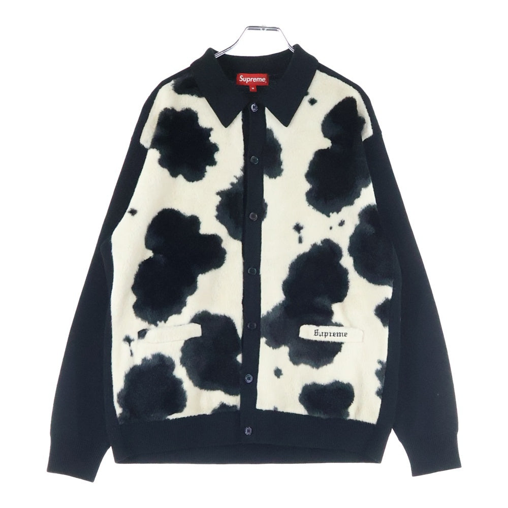 Supreme カウ柄 カーディガン Lサイズ 国内発送 関税込 21AW 立ち上げ Supreme Cow Print Cardigan (Supreme