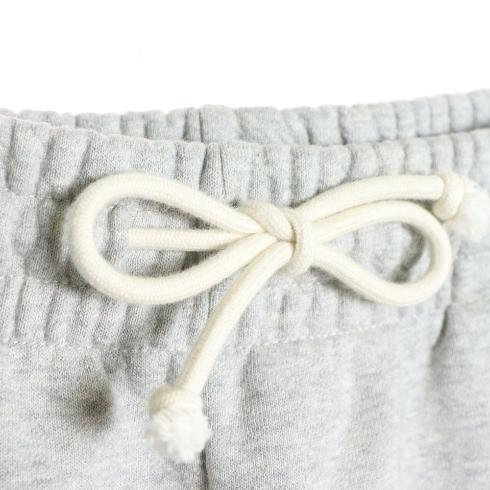 DENIM TEARS(デニムティアーズ) COTTON WREATH SWEATPANTS コットン フラワー スウェットパンツ グレー