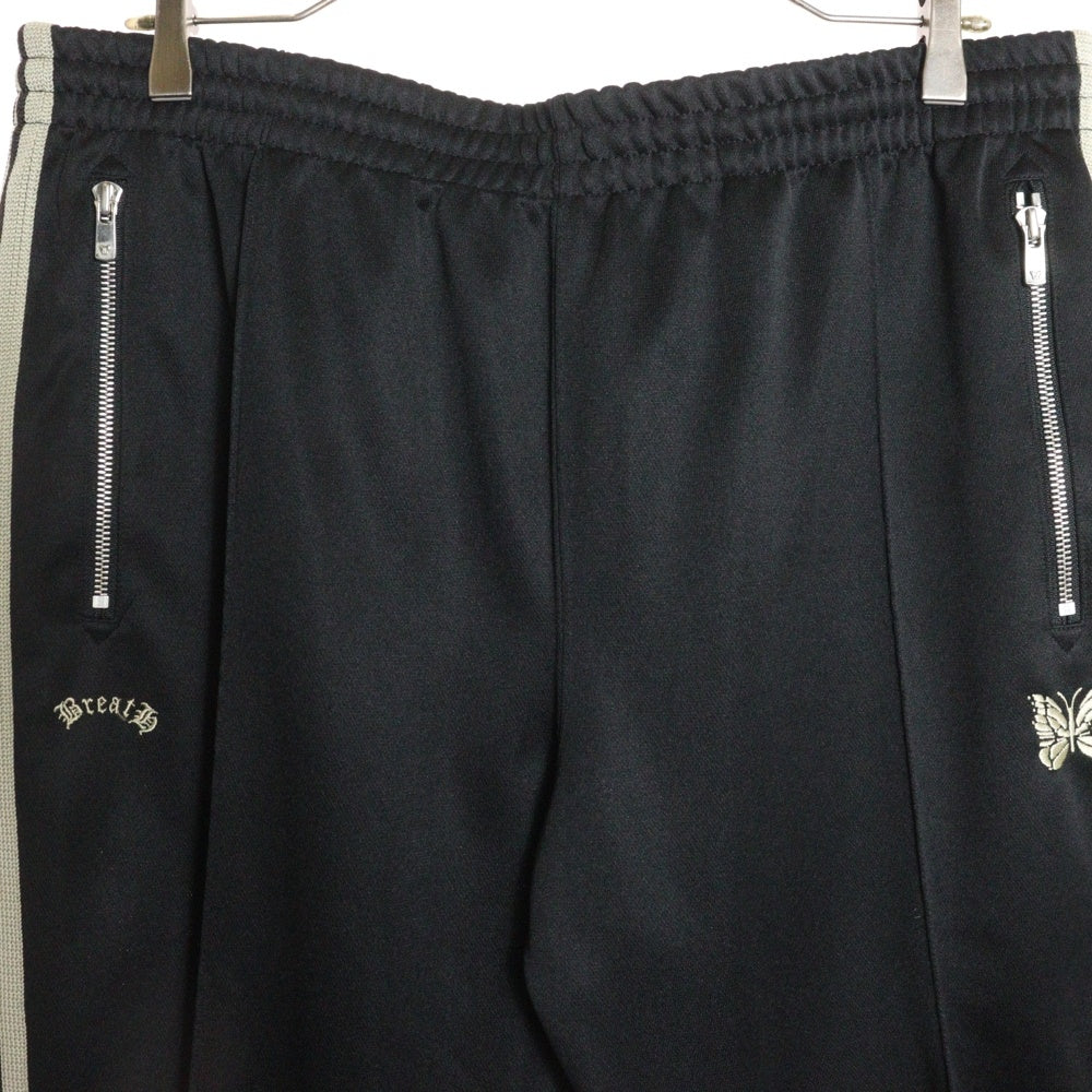 Needles(ニードルス) ×BREATH NARROW TRACK PANT ×ブレス ナロー トラックパンツ MR495 ブラック