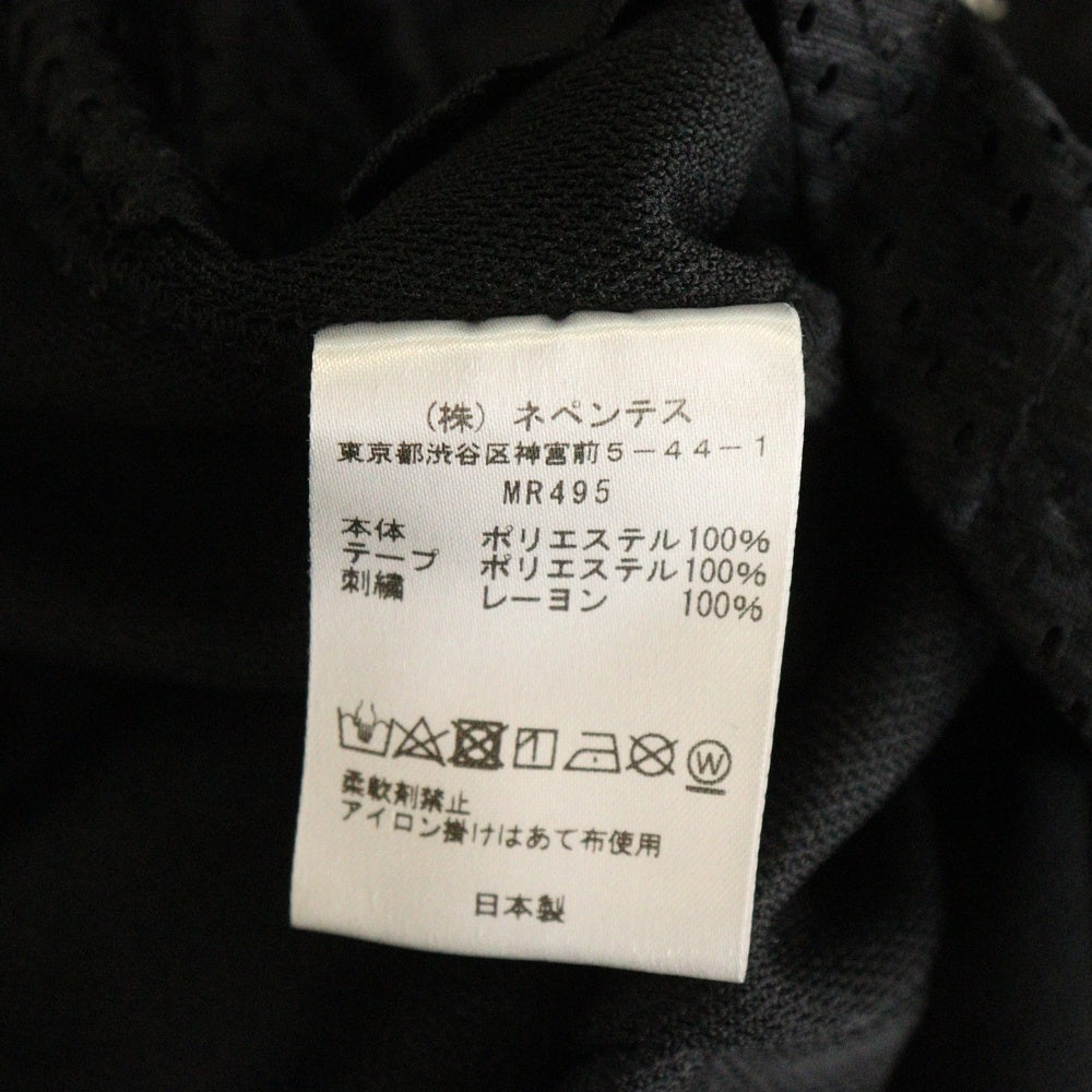 Needles(ニードルス) ×BREATH NARROW TRACK PANT ×ブレス ナロー トラックパンツ MR495 ブラック