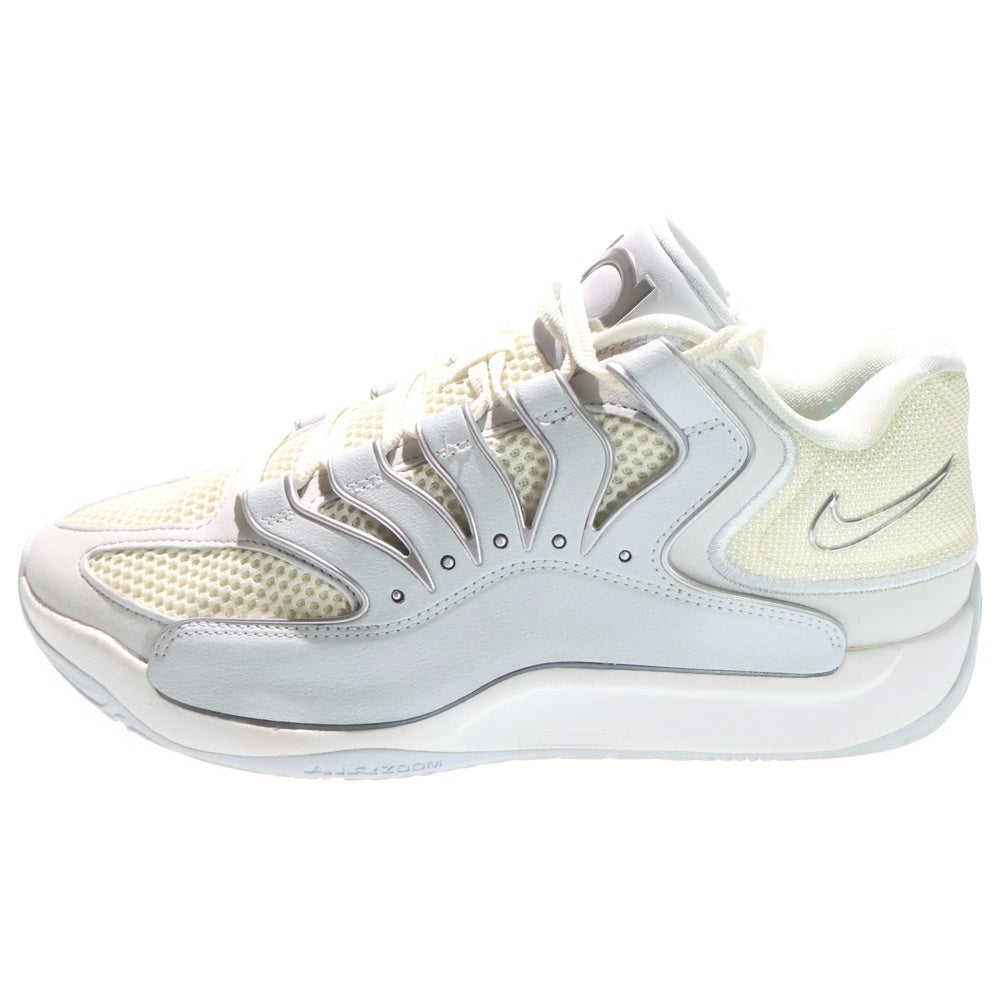 NIKE(ナイキ) KD18 Soft Pearl ソフトパール ミッドカットスニーカー ホワイト HV1992-001 US8.5/26.5cm
