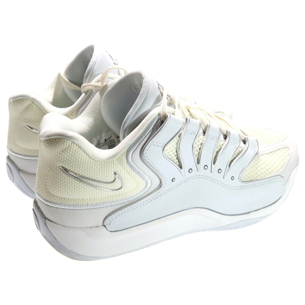 NIKE(ナイキ) KD18 Soft Pearl ソフトパール ミッドカットスニーカー ホワイト HV1992-001 US8.5/26.5cm