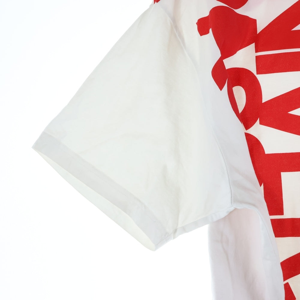 BURBERRY(バーバリー) 22SS スローガンプリント クルーネック半袖Tシャツ ホワイト 8051983