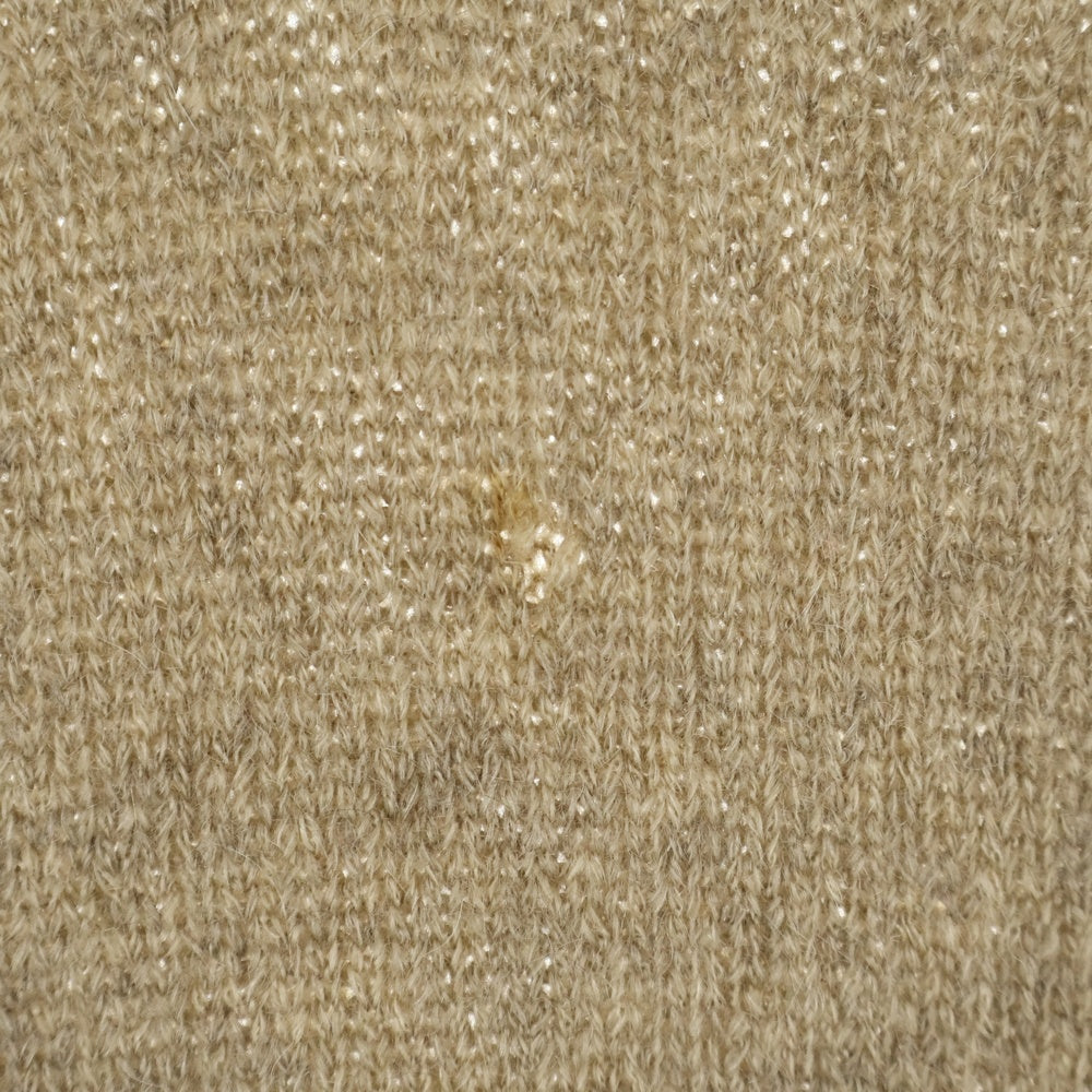 NUMBER (N)INE(ナンバーナイン) 09AW ダメージグランジニット モヘアセーター ベージュ F09-NK011