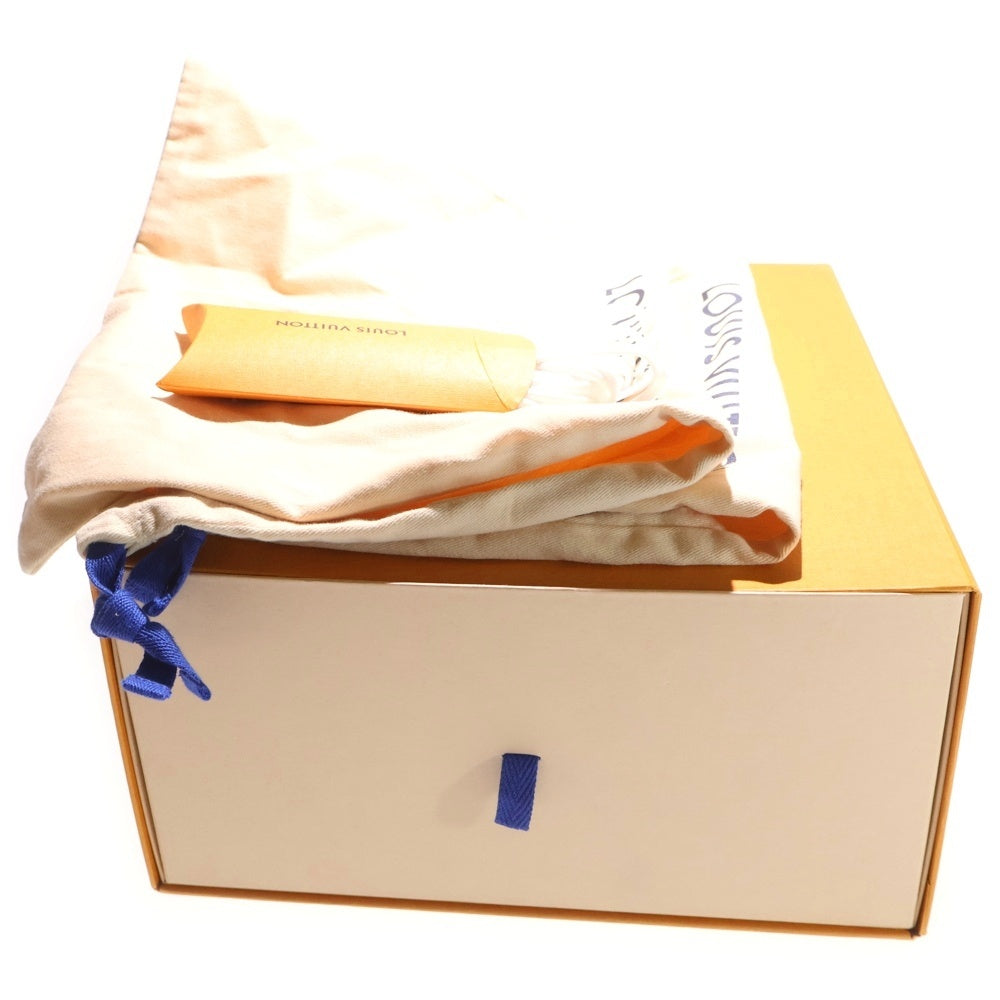 LOUIS VUITTON(ルイヴィトン) ランアウェイライン モノグラム リフレクティブ レザーローカットスニーカー GO 0230 ホワイト レディース