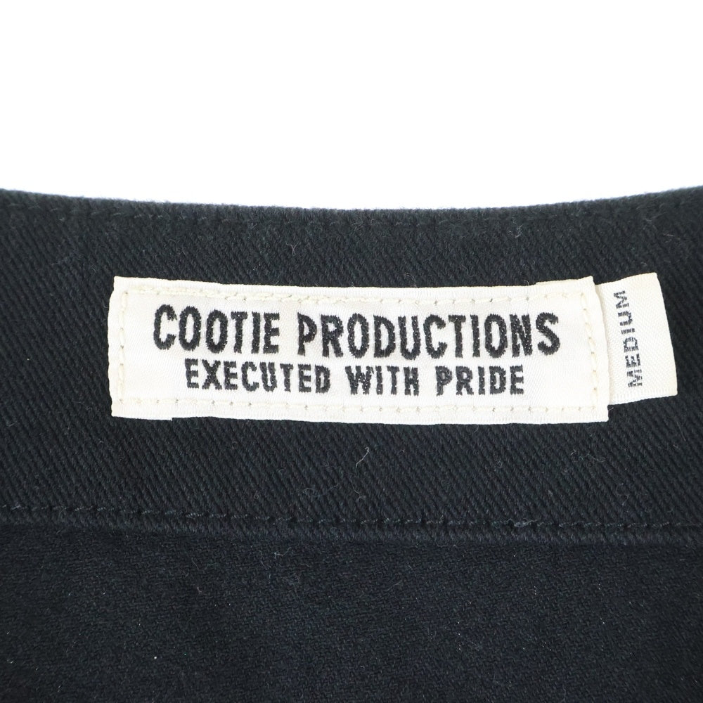 COOTIE PRODUCTIONS(クーティー プロダクションズ) GLORY BOUND VEST マルチポケット コットンベスト ブラック