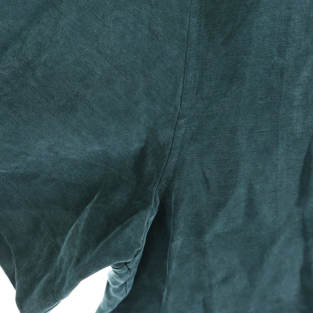 KITH(キス) Cupro Linen Short Sleeve Thompson Crossover Shirt キュプロリネン ショートスリーブ トンプソン クロスオーバー半袖シャツ KHM033480 グリーン