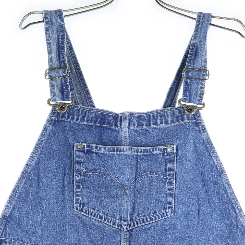 Levi's(リーバイス) 90s シルバータブ デットストック タグ付 ウォッシュ加工 オーバーオール インディゴ
