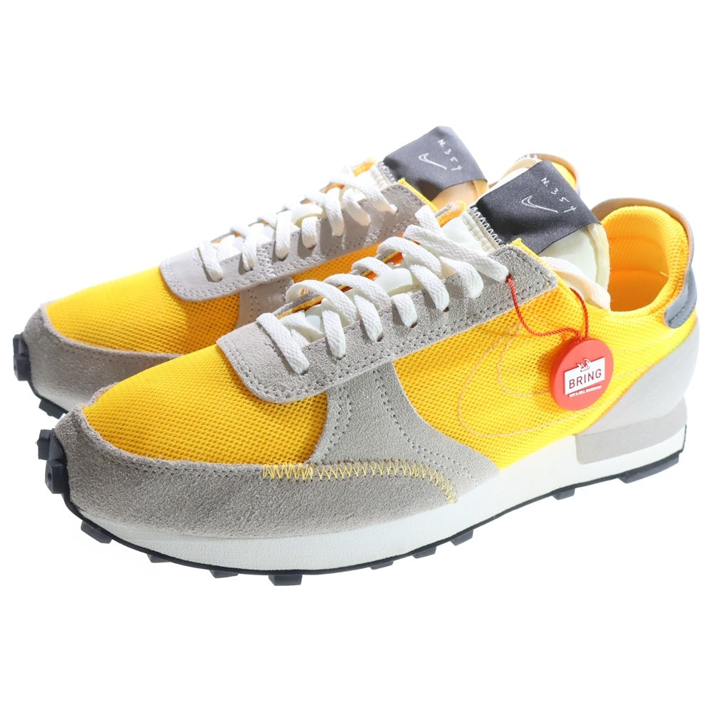 NIKE(ナイキ) DAYBREAK-TYPE LASER ORANGE デイブレイク ローカットスニーカー 27cm/US9 イエロー/グレー