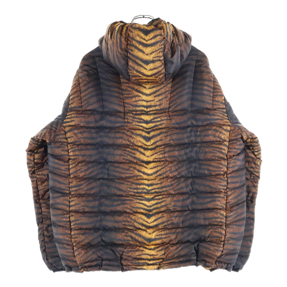 SUPREME(シュプリーム) 25AW Micro Down Half Zip Hooded Pullover Tiger マイクロ ダウン ハーフ ジップ フード プルオーバー ジャケット ブラウン