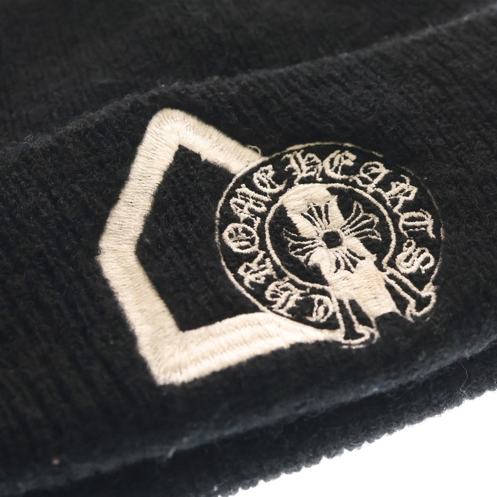 CHROME HEARTS(クロムハーツ) × DOVER STREET MARKET WOOL WATCH CAP ドーバーストリート ウールワッチキャップ ビーニー ニットキャップ 帽子 ブラック