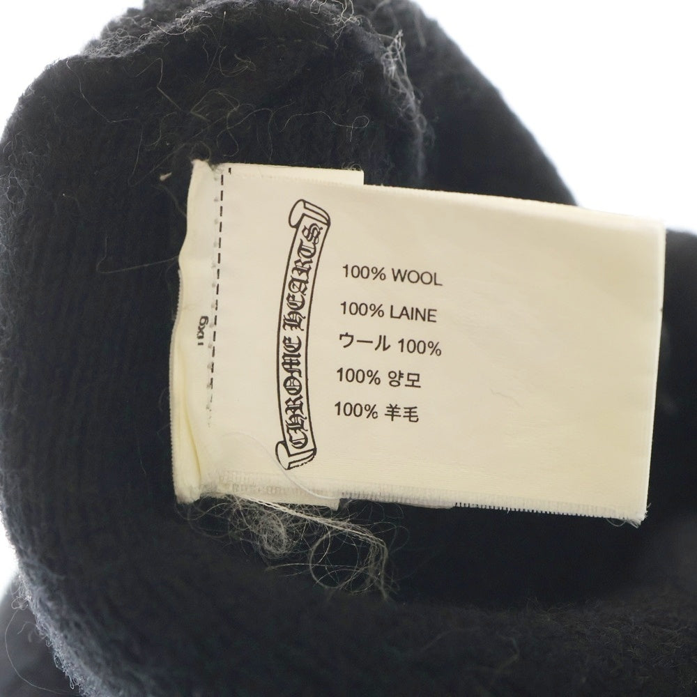 CHROME HEARTS(クロムハーツ) × DOVER STREET MARKET WOOL WATCH CAP ドーバーストリート ウールワッチキャップ ビーニー ニットキャップ 帽子 ブラック