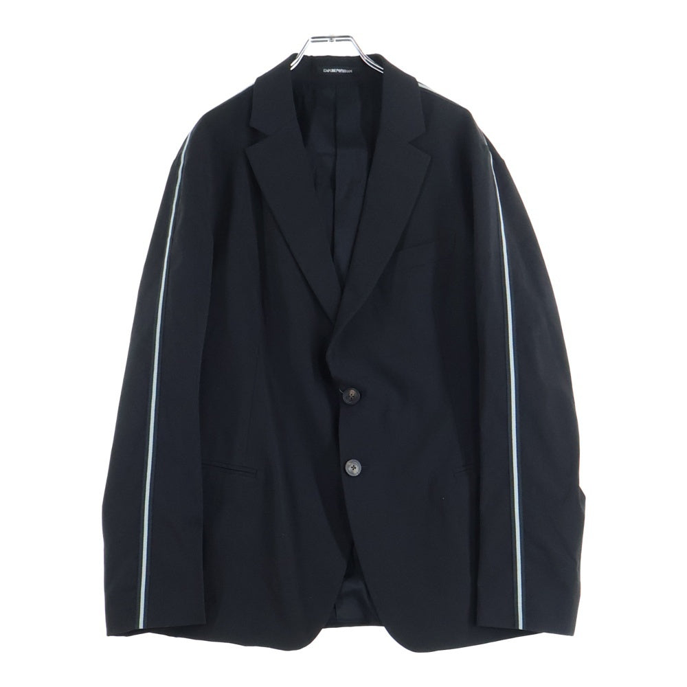 ARMANI(アルマーニ) 19AW サイドライン ストレッチ スーツ セットアップ 41G98S ブラック