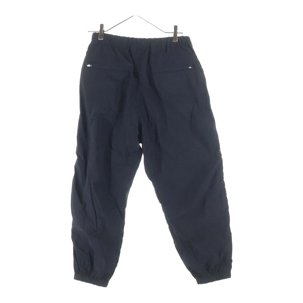 COMME des GARCONS HOMME(コムデギャルソンオム) 25SS ロゴ入り ナイロンタイプライターパンツ HO-P008 ブラック