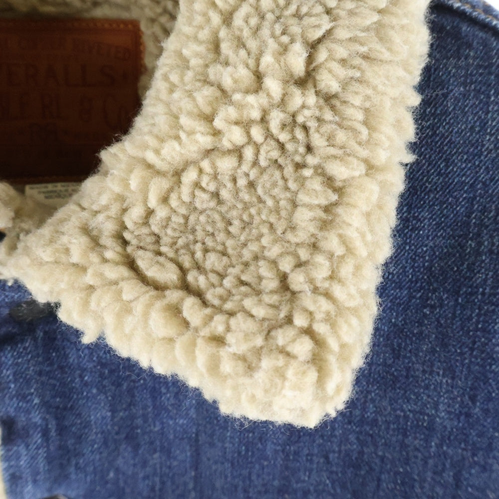 POLO RALPH LAUREN(ポロラルフローレン) RRL ダブルアールエル ボア デニムジャケット 7282872054001 インディゴ