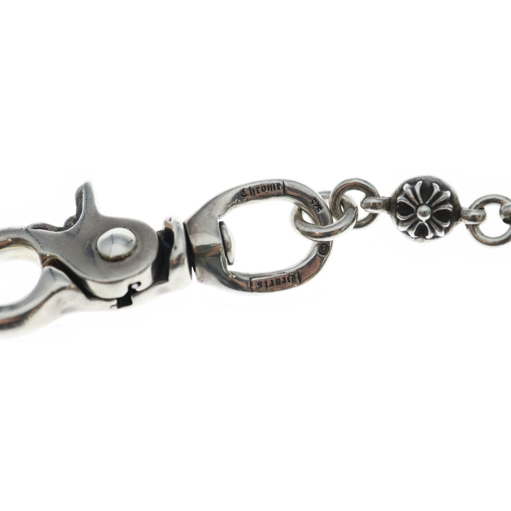 CHROME HEARTS(クロムハーツ) 2BALL SHORT-S/2クリップショート#2マルチボール ウォレットチェーン シルバー