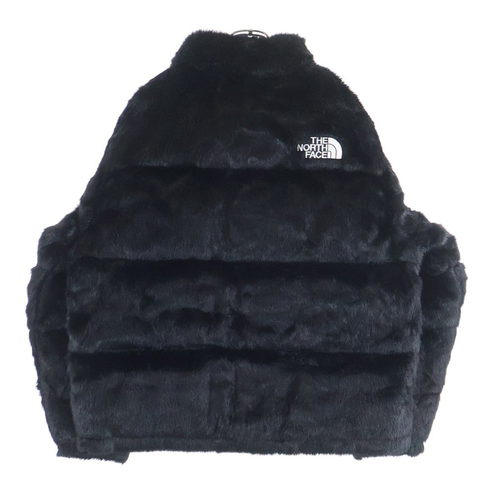 SUPREME(シュプリーム) 20AW ×THE NORTH FACE Faux Fur Nuptse Jacket ファー ヌプシ ダウンジャケット ND92001I ブラック