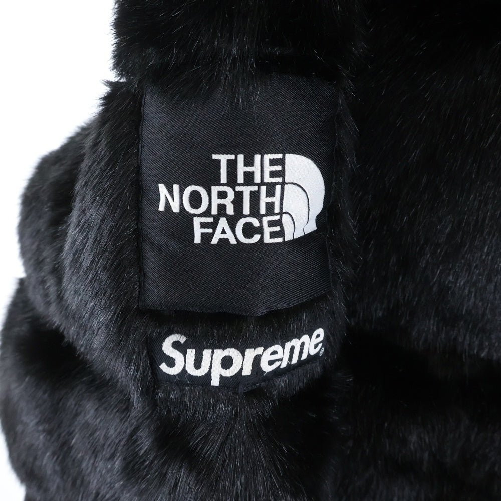 SUPREME(シュプリーム) 20AW ×THE NORTH FACE Faux Fur Nuptse Jacket ファー ヌプシ ダウンジャケット ND92001I ブラック
