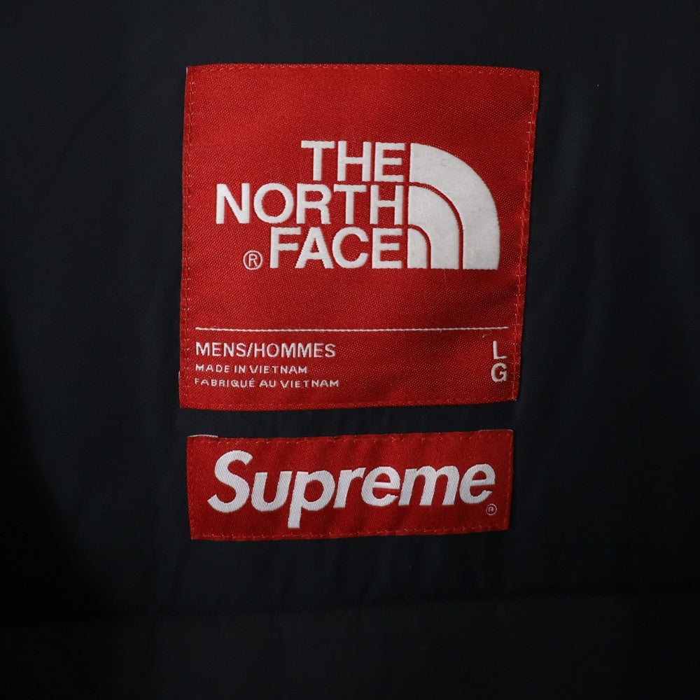 SUPREME(シュプリーム) 20AW ×THE NORTH FACE Faux Fur Nuptse Jacket ファー ヌプシ ダウンジャケット ND92001I ブラック
