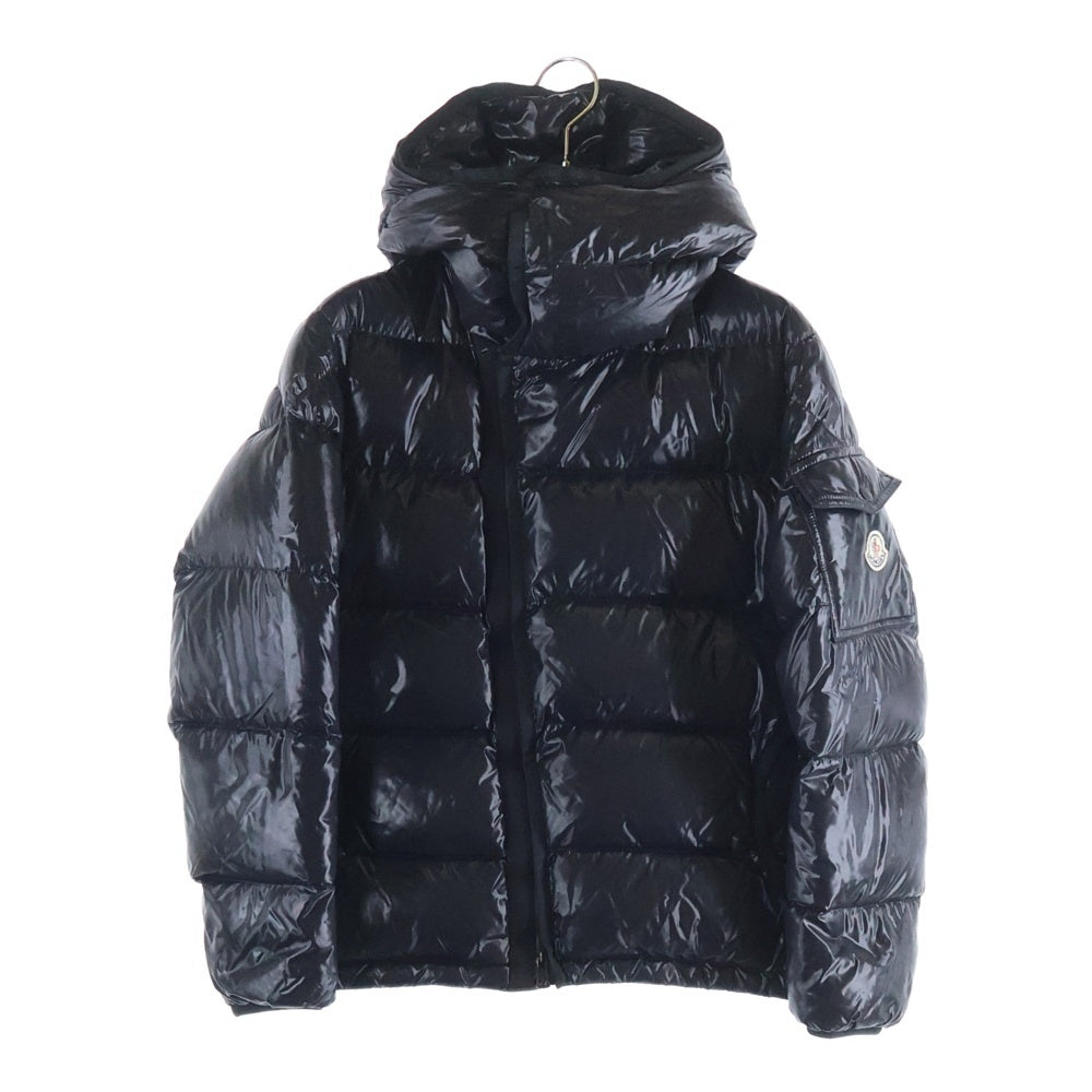 MONCLER(モンクレール) GIUBBOTTO NEUVIC JACKET D20914081705 ヌヴィック ジップアップフーディダウンジャケット ブラック