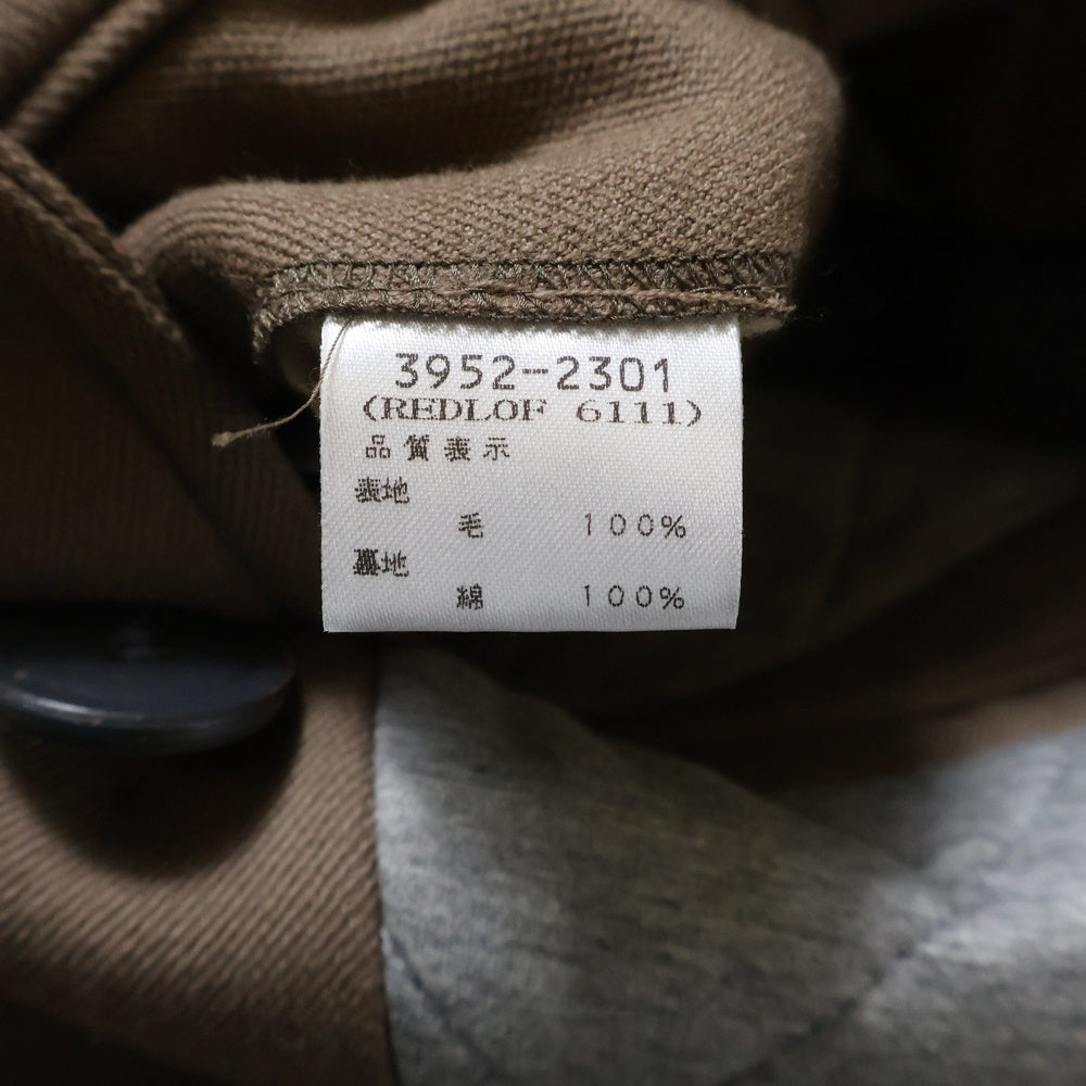 DRIES VAN NOTEN(ドリスヴァンノッテン) 中綿 ウール ピーコート 3952-2301 ブラウン