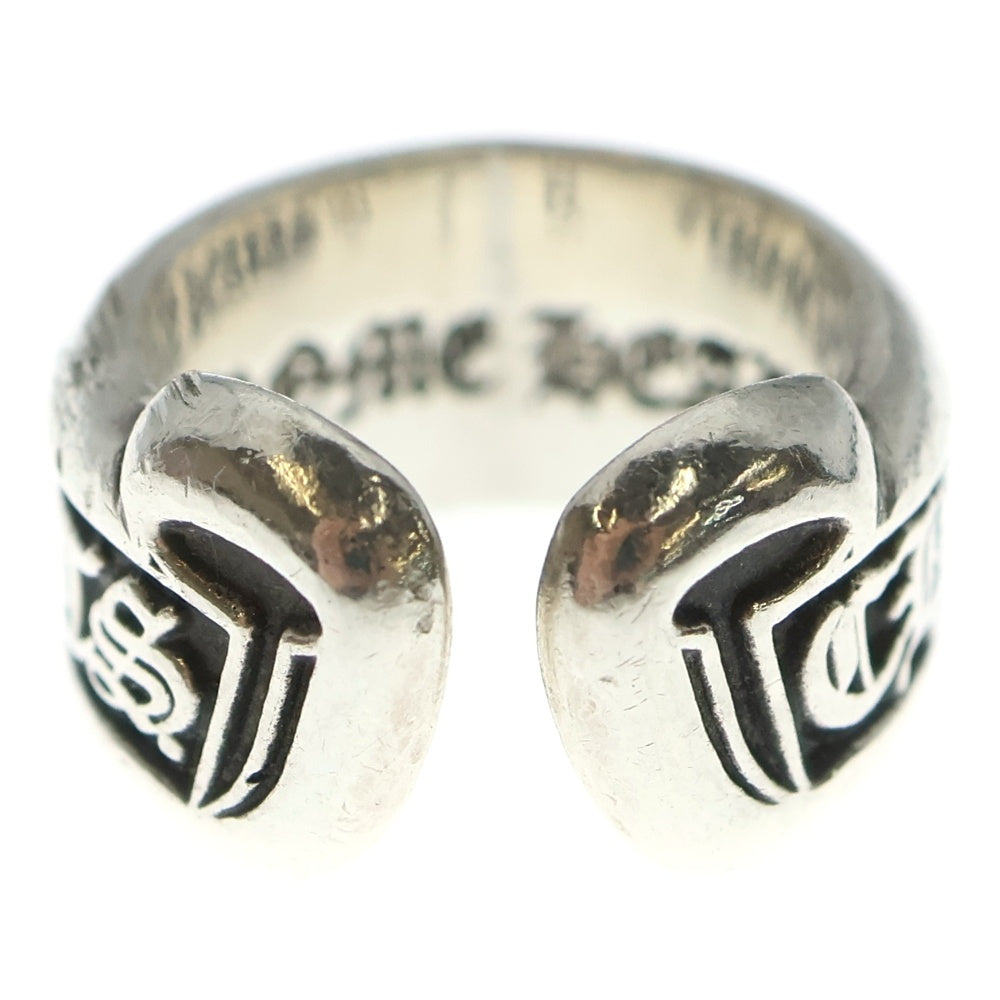 CHROME HEARTS(クロムハーツ) SM SCROLL LABEL スモールスクロールラベル リング シルバー BCA413 レディース