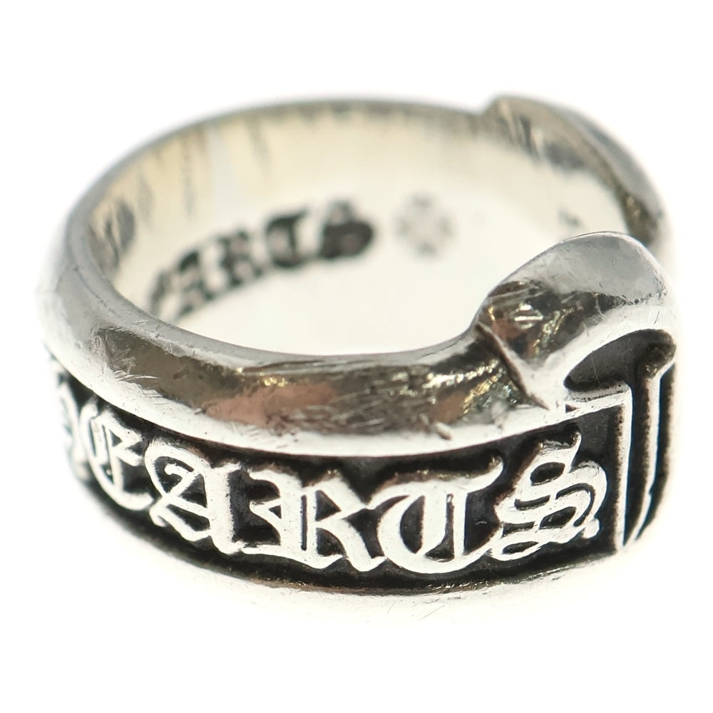 CHROME HEARTS(クロムハーツ) SM SCROLL LABEL スモールスクロールラベル リング シルバー BCA413 レディース