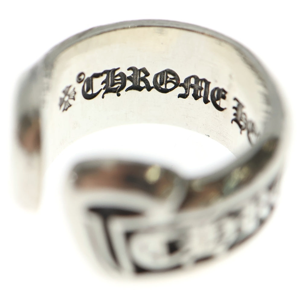 CHROME HEARTS(クロムハーツ) SM SCROLL LABEL スモールスクロールラベル リング シルバー BCA413 レディース