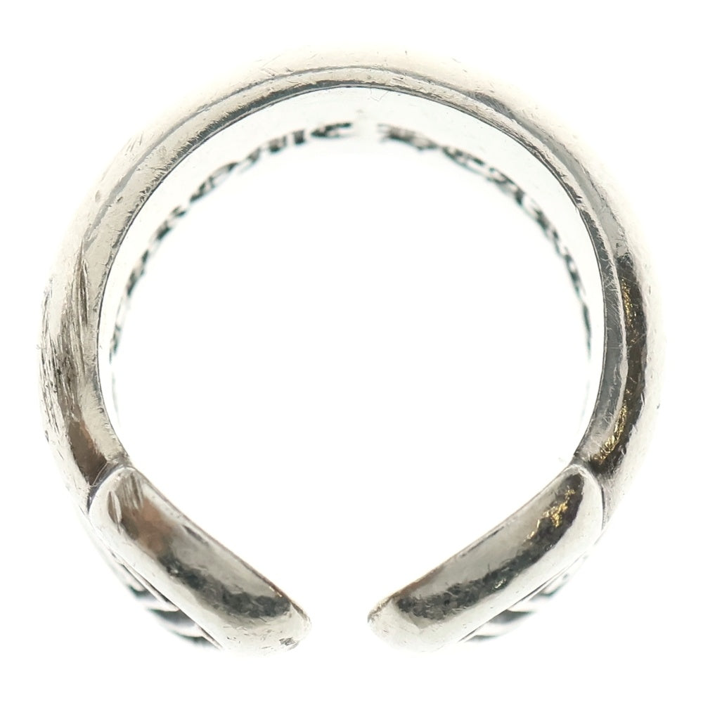 CHROME HEARTS(クロムハーツ) SM SCROLL LABEL スモールスクロールラベル リング シルバー BCA413 レディース