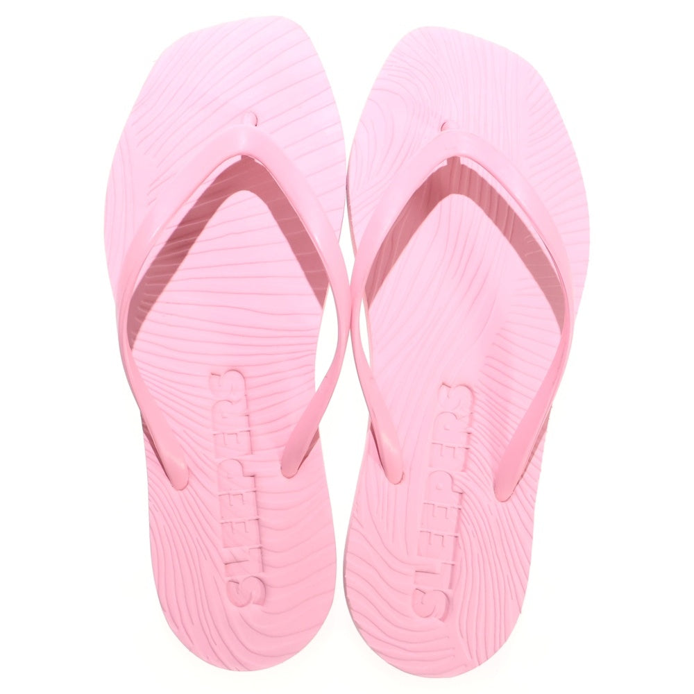 NO BRAND(ノーブランド) SLEEPER スリーパー ラバービーチサンダル ピンク レディース