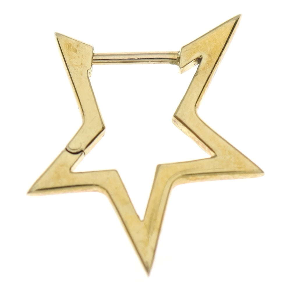 NO BRAND(ノーブランド) MAYU Hoop star pierced earring マユ フープスター ピースド ピアス ゴールド レディース