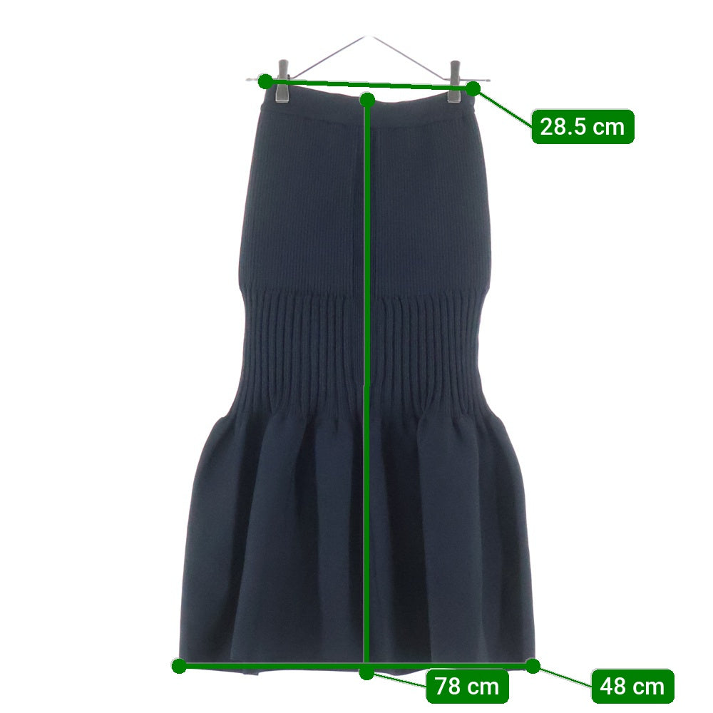 CFCL(シーエフシーエル) FLUTED MERMAID SKIRT フルーテッドマーメイドスカート CF007KG108 ブラック レディース